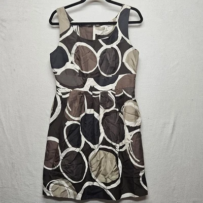 Banana Republic Dress Womens 12P Petite Silk Sleeveless Pockets Career Work - Image 1 of 4