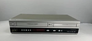 Philips DVP3050V/37 DVD VCR Combo 4 Head Hi-Fi Stereo VCR VHS Tape & DVD Player - Picture 1 of 4