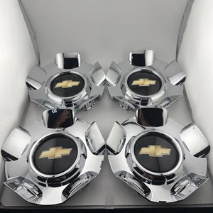 CHEVY SILVERADO TAHOE SUBURBAN AVALANCHE Center Caps 2007-2014 Good Clips Clean - Bild 1 von 12