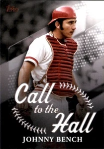 2025 Topps Series 1 Call to the Hall #CTH-9 Johnny Bench Cincinnati Reds - Picture 1 of 2