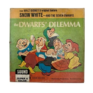 WALT DISNEY "THE DWARFS' DILEMMA" 8mm Color Home Movie w/SOUND - SNOW WHITE - Bild 1 von 4