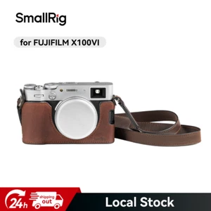 SmallRig X100VI Half Leather Case Kit with Shoulder Strap for FUJIFILM X100VI - Picture 1 of 23