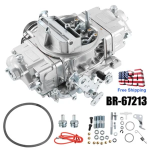 BR-67213 Carburetor 750 CFM Double-Pumper 4 Barrel Carb E-Choke For Holley - Picture 1 of 10
