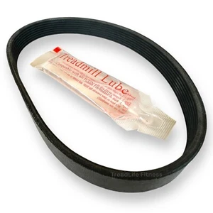 TREADMILL DRIVE BELT 220769 (+ FREE LUBE) - NordicTrack ProForm Weslo Reebok - Picture 1 of 4