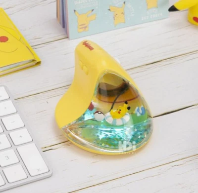 Official Licensed Pokemon Wireless Ergonomic Vertical Mouse Pikachu & Piplup - Image 1 of 4