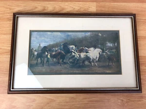 The Horse Fair by Rosa Bonheur Framed Print 15x10" - Picture 1 of 8