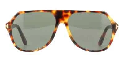 Gafas de sol Tom Ford Hayes TF934 53N Havana Aviator marco de plástico 59-14-145 sd* Foto 1 de 3