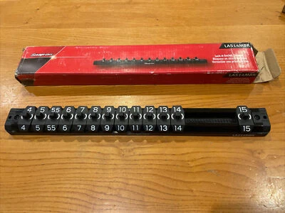 NEW Snap on 1/4 magnetic Lock A Socket tray Black Snapon - Image 1 of 4