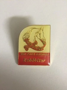 Youth Nationals 2001 Exhibitor Arabian Horse Association Metal Lapel Pin - Picture 1 of 9