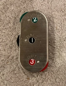 NOS NWOB Vintage Baseball Umpire Counter Clicker Ball Strike Out- Made in Japan - Picture 1 of 2