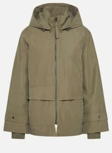 G Lab Amaya Hooded Parka Jacket Khaki Size XS RRP £380 - Picture 1 of 12
