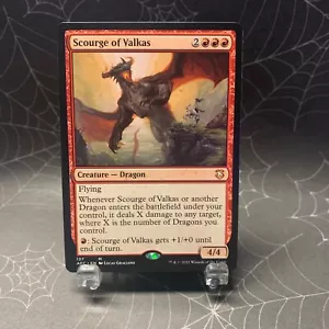 Scourge of Valkas Commander: Adventures in the Forgotten Realms Regular MTG NM - Picture 1 of 2