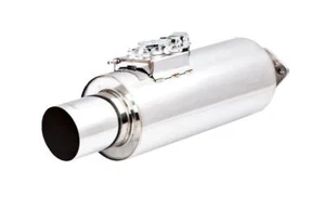 Silenciador de escape redondo de acero inoxidable XFORCE VMK2G-350 Varex - Imagen 1 de 2