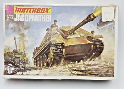 Matchbox 1/76 Scale Jagdpanther Sealed 2-Color Kit Model PK-80 Diorama Display - Image 1 of 4