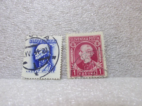 2 EARLY SLOVENSKA - SLOVENSKO - SLOVAKIAN STAMPS Cover