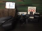Kamera Minolta X 700 , Blitzlicht und Winder Tasche 