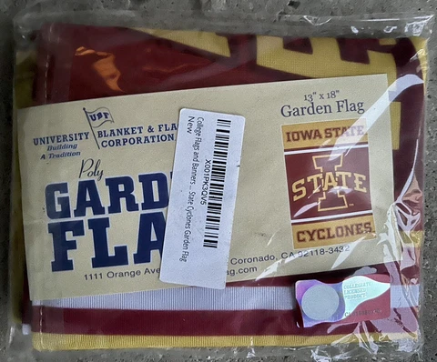 NEW! Iowa State Cyclones Garden Flag Cover