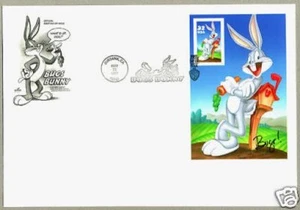 3138c 32c Bugs Bunny ESCASA VARIEDAD FDC: Artcraft Cach. - Imagen 1 de 2