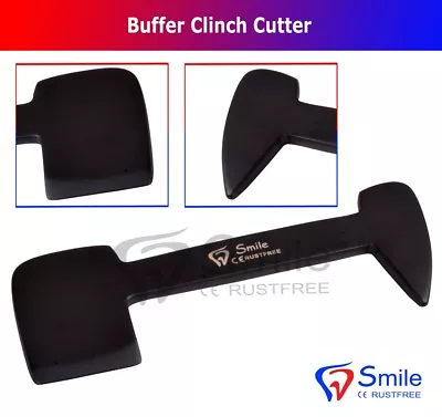 Heavy Clinch Cutter Powder Black Coated Duty Farrier Hoof Buffer Smile Dentale  • 6.99£