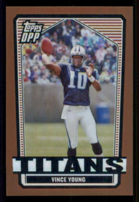 2007 Topps Chrome Bronze Refractors #53 Vince Young /250 - Image 1 of 2