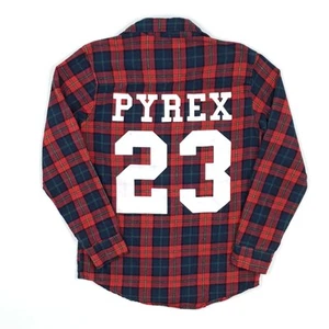 Camisa Ralph Lauren Rugby Pyrex 23 Franela 2XS Para Hombres XXS De Colección Rara Cuadros - Imagen 1 de 15