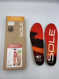 Sole Performance Medium mit Met Pad Unisex, Größe Herren 11 / Damen 13 Einlegesohlen - Bild 1 von 9