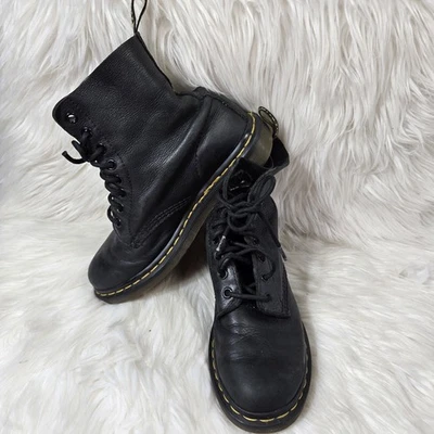 Botas de cuero negras Dr. Martens Pascal para mujer talla 8,5 * Foto 1 de 4