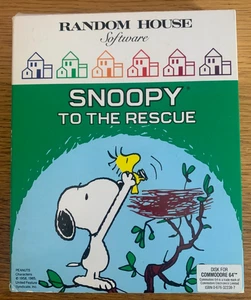 Snoopy to the Rescue - (Commodore 64, 1984) CIB Authentic - Bild 1 von 8