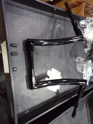 Black 12" Monster Fat Bar Handlebar For Harley Road King Glide Iron 1200 883 - Image 1 of 2