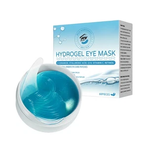 Parches de máscara hialurónica y retinol de hidrogel debajo de los ojos 60 un. arrugas de círculo oscuro - Imagen 1 de 11