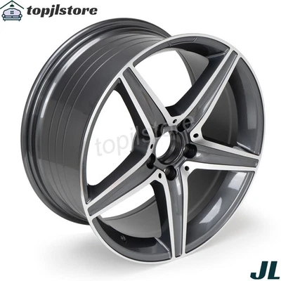18" x 8.5" Replacement Wheel Rim for Mercedes Benz E300 E350 E400 E550 C43 AMG - Image 1 of 4