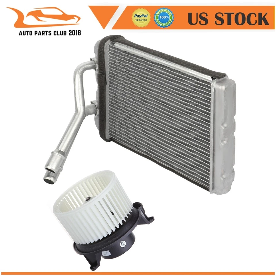 For 2003-2006 Chevrolet Silverado 3500 HVAC Blower Motor & A/C Evaporator Core Foto 1 de 4