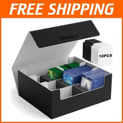 Card Storage Box for 1800+ Cards, Toploader Compatible - Image 1 of 4