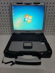 Panasonic ToughBook CF 30 Intel Core Duo L2400 @ 1.66GHz 256GB SSD 4GB WIN 7 PRO - Picture 1 of 7
