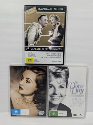 Doris Day, Bette Davis & Alec Guinness Collection DVD Bundle | 12 Movies DVD - image 1 of 4