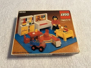 Vintage Rare LEGO 1979 Bedroom Toy Playset 5233 Complete w/Manual & Box Play Set - Picture 1 of 10