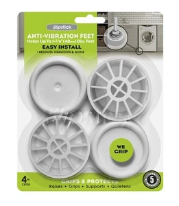 Anti Vibration Pads for Washing Machine/Appliances (Set of 4 Non-Slip Pedesta... - Picture 1 of 9
