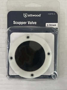 NEW Attwood Scupper Valve 3876-3 Free Shipping - Picture 1 of 1