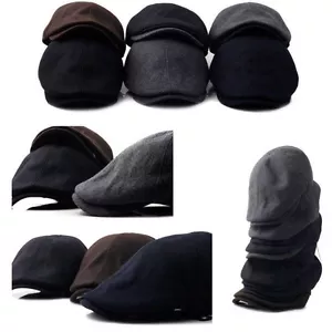 Unisex Hombres Mujeres Newsboy Gorra Plana Panadero Niño Hiedra Caxista Gatsby Pub Sombreros de Conductor - Imagen 1 de 14
