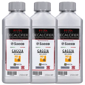NEU Evoca Entkalker 3x250ml Set für Kaffeevollautomat kompatibel Saeco Philips - Bild 1 von 3
