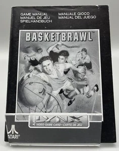 Basket Brawl (Atari Lynx, 1992) Manual Only - Picture 1 of 2