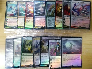 (Pre-release Foil) [NM] MTG Korean, Battle For Zendikar, Pre-release cards each - Picture 1 of 4