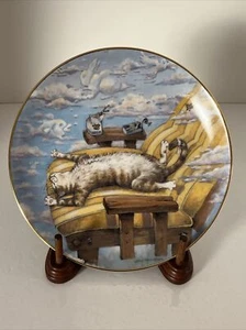 Plato de coleccionista Gary Patterson Comical Cats, Danbury Mint, "Cat Day Afternoon" - Imagen 1 de 5