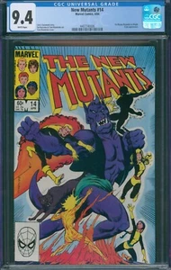 New Mutants #14 1st App Illyana Rasputin as Magik Claremont Buscema CGC 9.4 - Picture 1 of 2