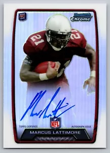 C1: 2012 Bowman Chrome Marcus Lattimore Auto - Picture 1 of 2
