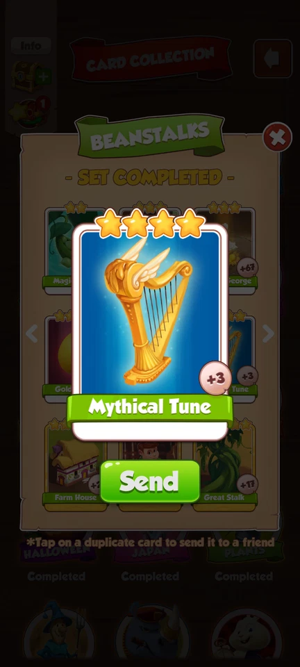 Mythical Tune Coin Master Rare Card *Fast Delivery* 24/7 - Image 1 of 1