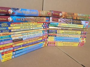 Lot of 10 Geronimo Thea Stilton Scholastic SOFT/HARDBACK Chapter Book Random MIX - Picture 1 of 3