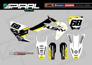Kit de gráficos MX personalizados Husqvarna TC FC 125 250 350 450 Privateer 2019 2020 2021 - Imagen 1 de 1