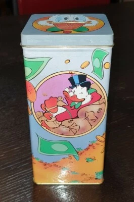 Zio Paperone Salvadanaio Vintage Di Latta Raro - Immagine 1 di 4