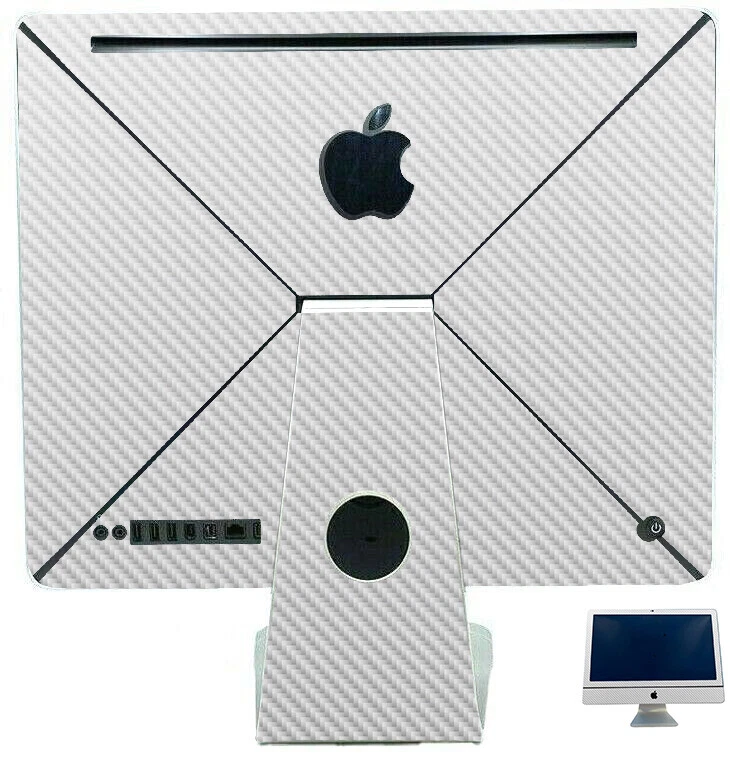 LidStyles Carbon Fiber Laptop Skin Protector Decal Apple iMac A1311 All in One - Image 1 of 1